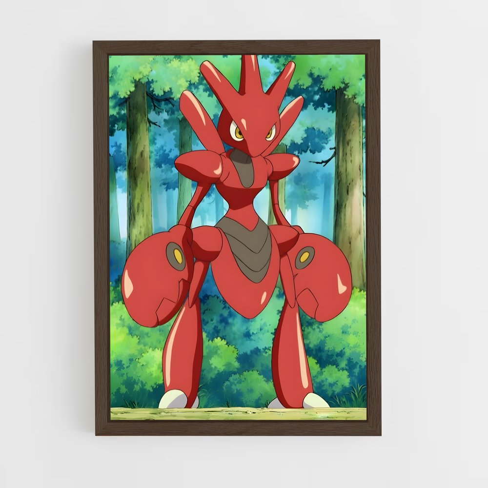 Poster Scizor : L'Art de la Mêlée – affiche Pokemon (vue 5)