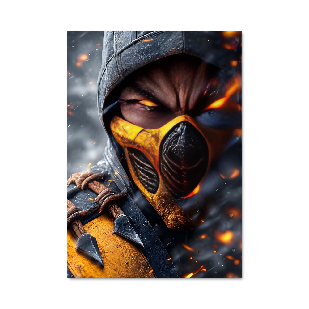 Poster Mortal Enigma – affiche Mortal kombat