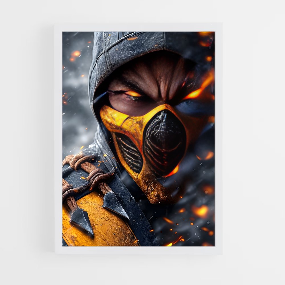 Poster Mortal Enigma – affiche Mortal kombat (vue 3)