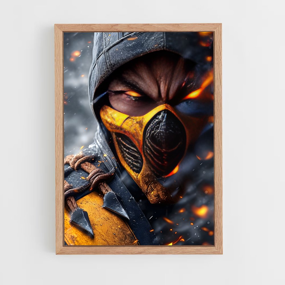 Poster Mortal Enigma – affiche Mortal kombat (vue 4)