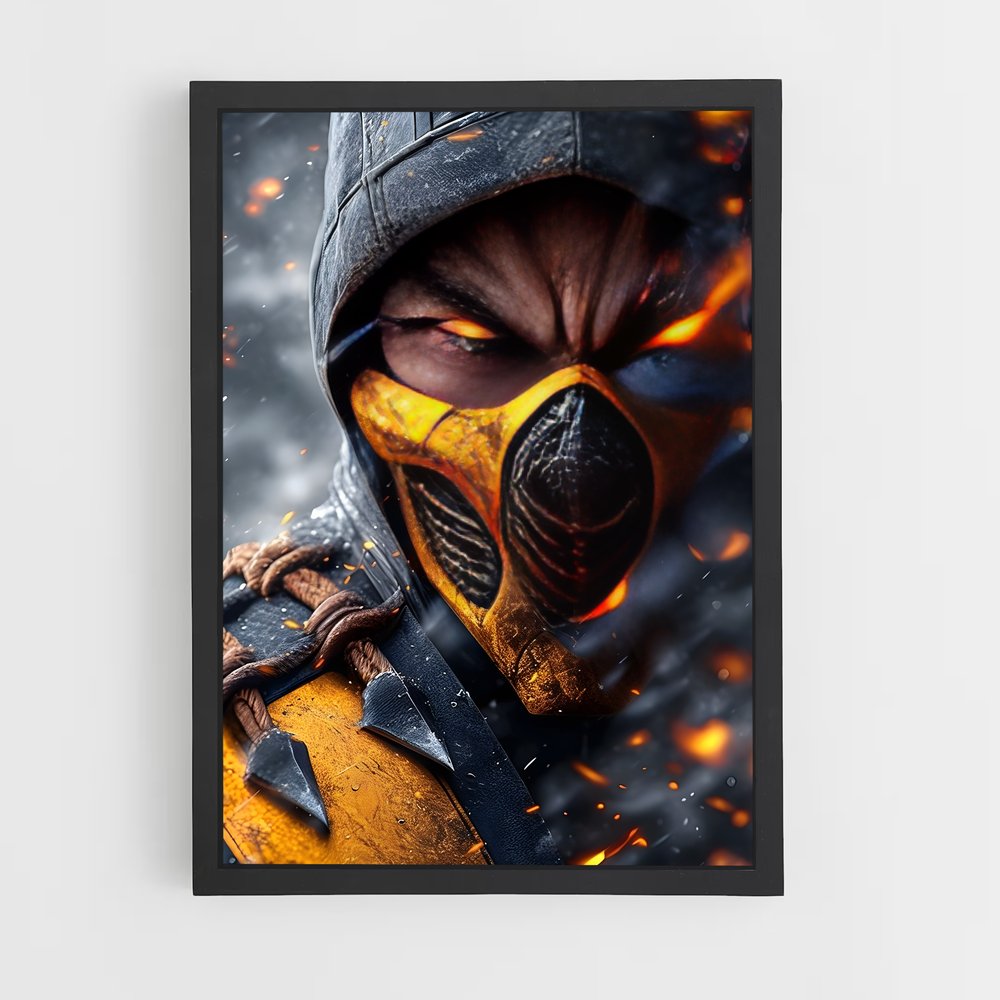 Poster Mortal Enigma – affiche Mortal kombat (vue 2)