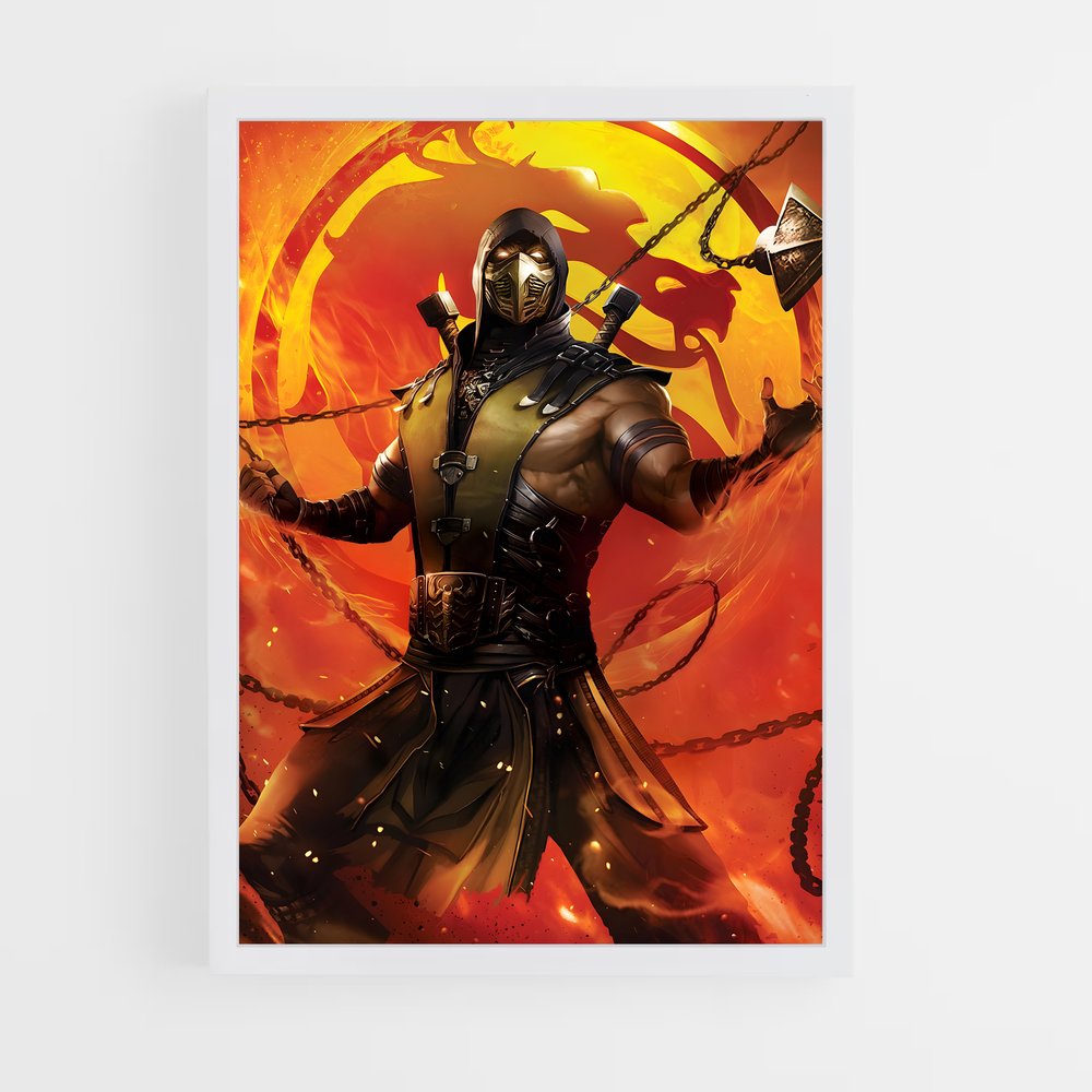 Poster L'Épée du Scorpion – affiche Mortal kombat (vue 3)