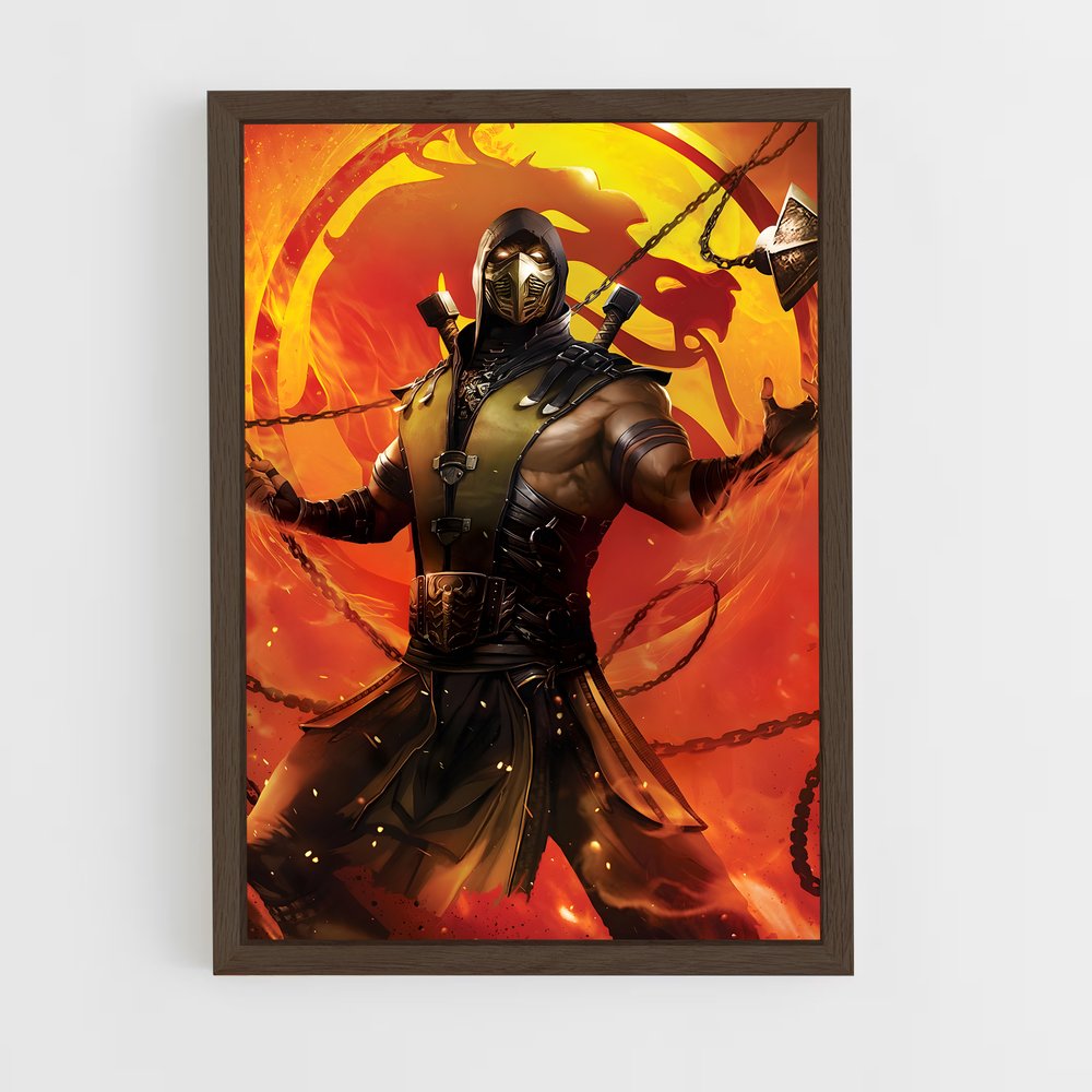 Poster L'Épée du Scorpion – affiche Mortal kombat (vue 5)