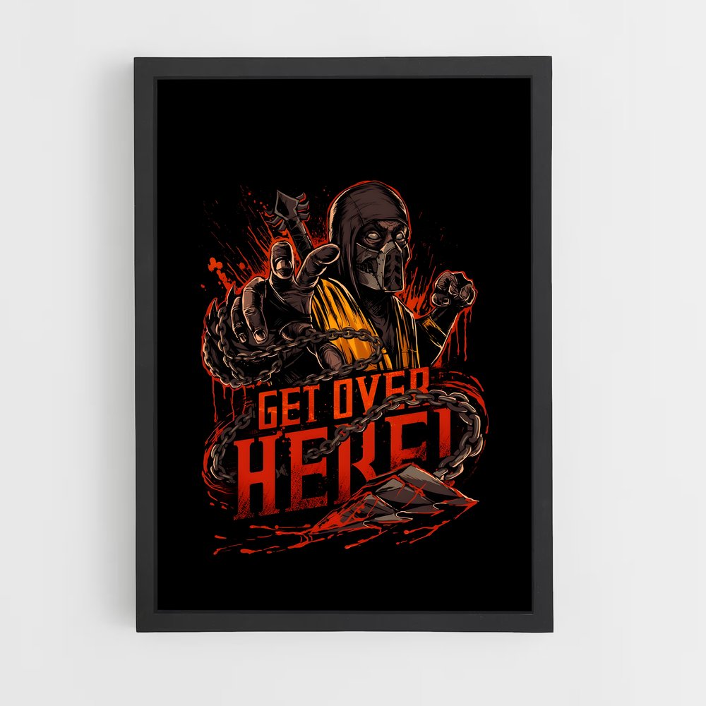Poster Level Hero – affiche Mortal kombat (vue 2)