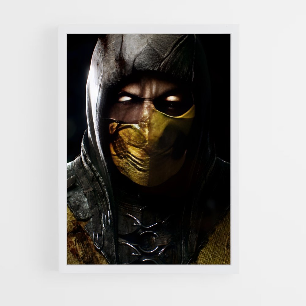 Poster Scorpion Mystique Entertainment Esprit vibrant – affiche Mortal kombat (vue 3)