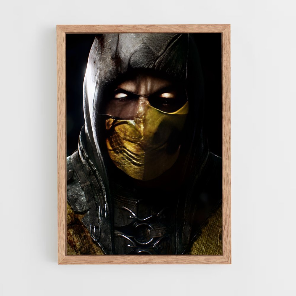 Poster Scorpion Mystique Entertainment Esprit vibrant – affiche Mortal kombat (vue 4)
