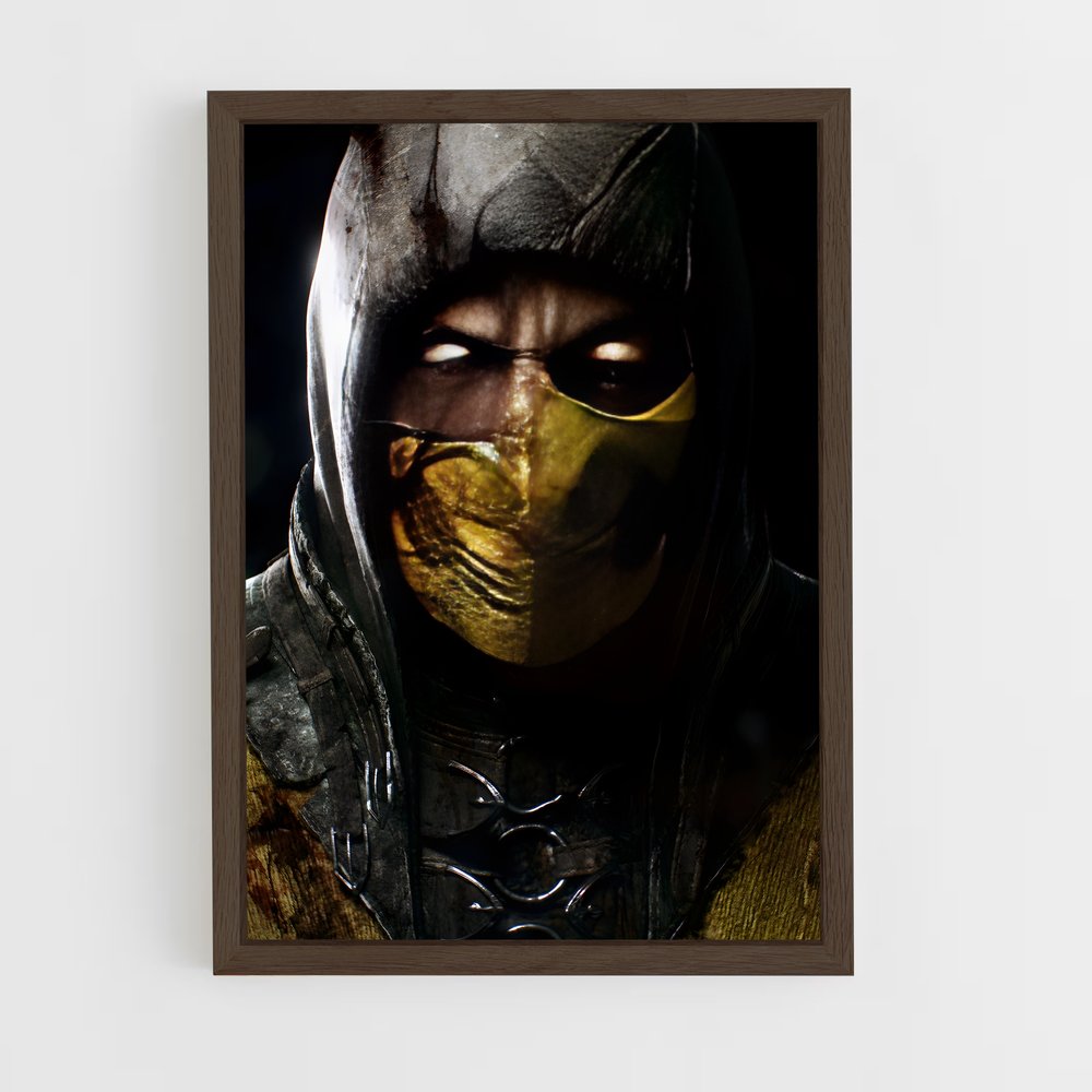 Poster Scorpion Mystique Entertainment Esprit vibrant – affiche Mortal kombat (vue 5)