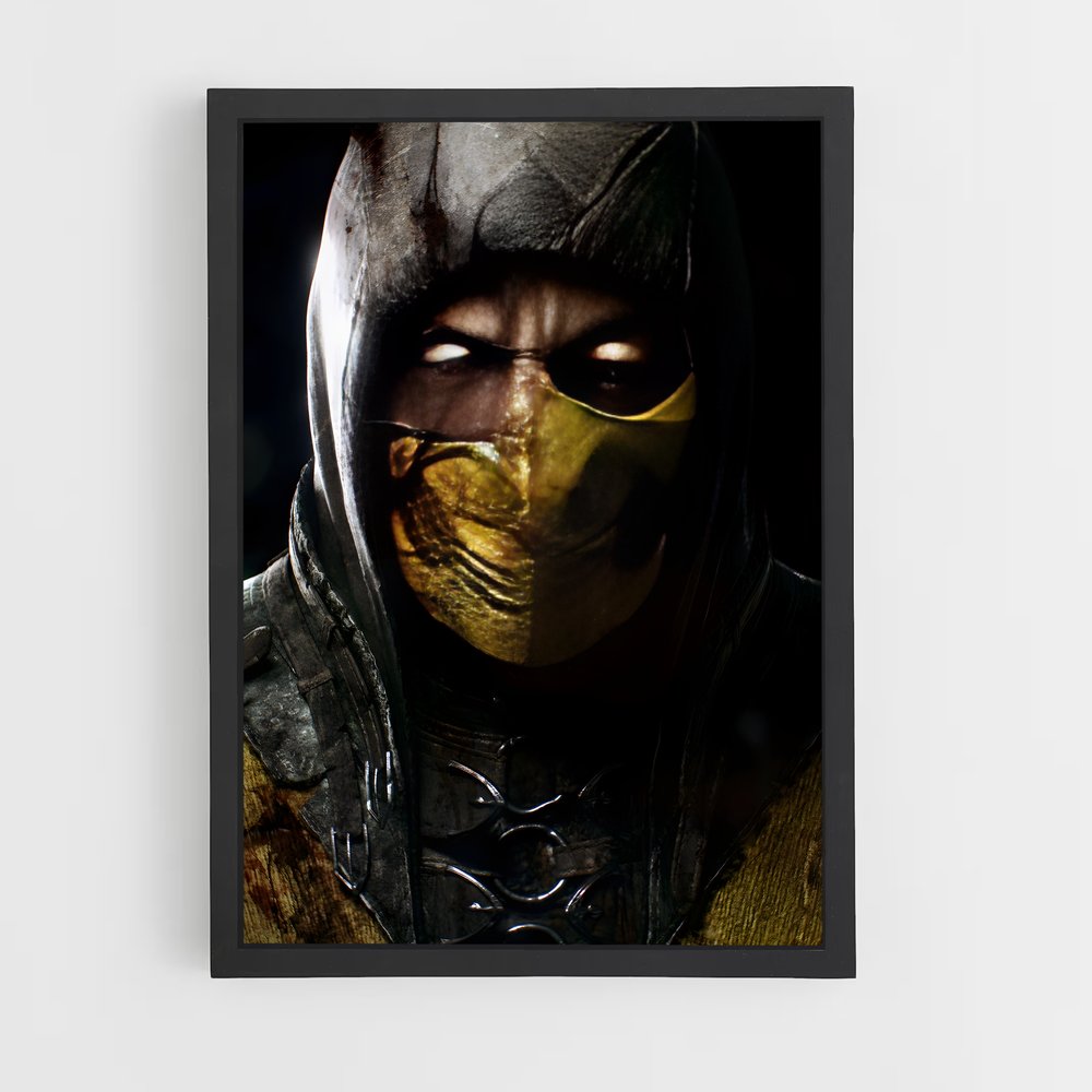Poster Scorpion Mystique Entertainment Esprit vibrant – affiche Mortal kombat (vue 2)