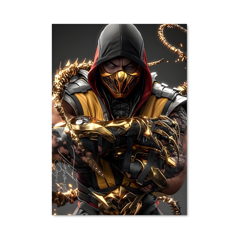 Poster Assassin au Scorpion