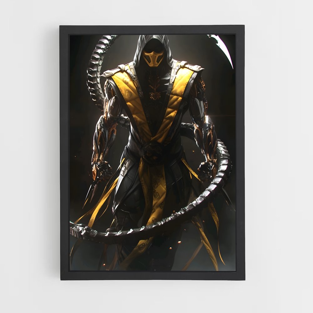 Poster Le Gardien de l'Elderverse – affiche Mortal kombat (vue 2)