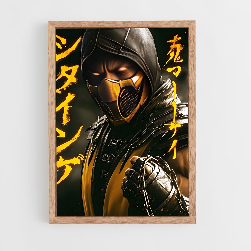 Poster Scorpion King – affiche Mortal kombat (vue 4)