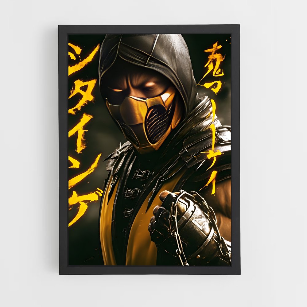 Poster Scorpion King – affiche Mortal kombat (vue 2)