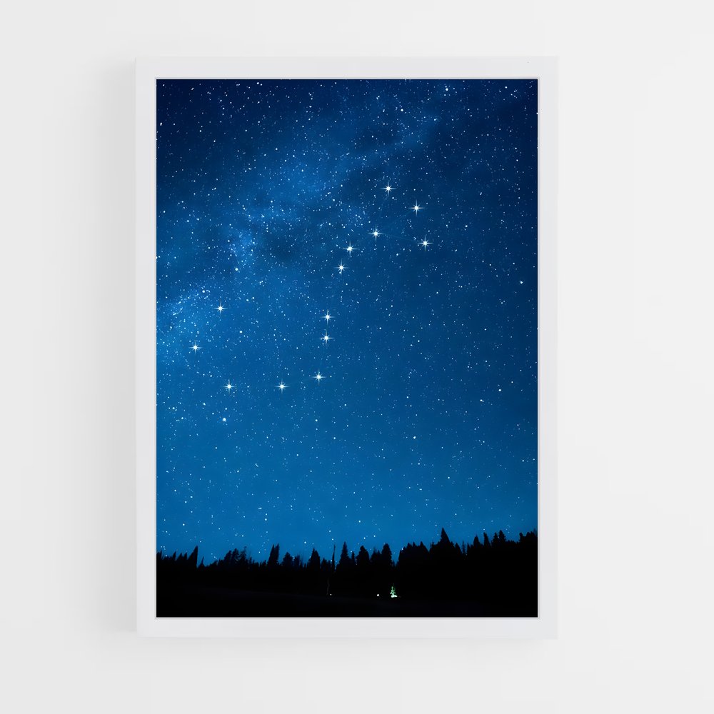 Poster Scorpius Éblouissant – affiche Constellations (vue 3)