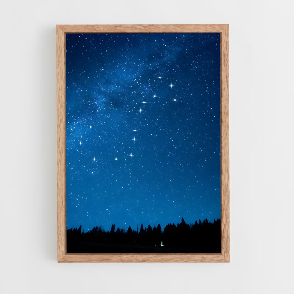 Poster Scorpius Éblouissant – affiche Constellations (vue 4)