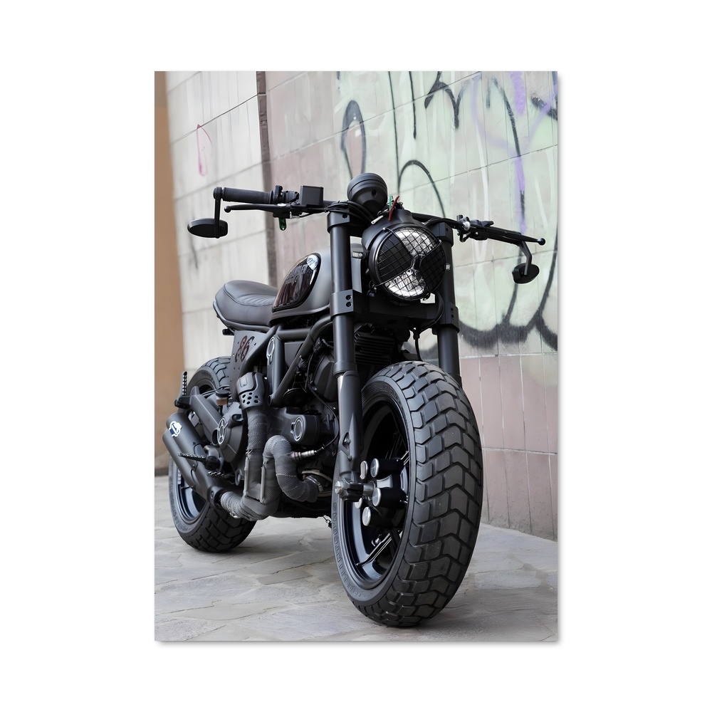 Poster Scrambler vibrant