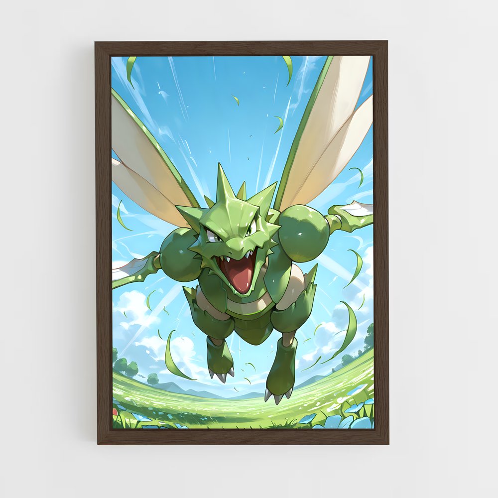 Poster Sourire de Scyther – affiche Pokemon (vue 5)
