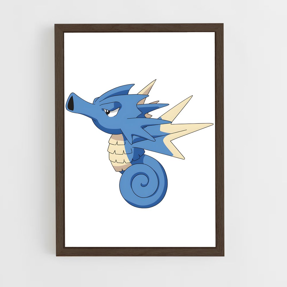 Poster Seadra profondeurs – affiche Pokemon (vue 5)
