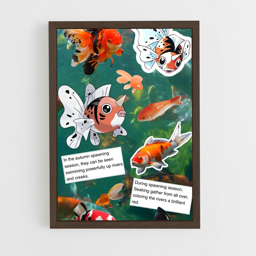 Poster La Symphonie Aquatique – affiche Pokemon (vue 5)