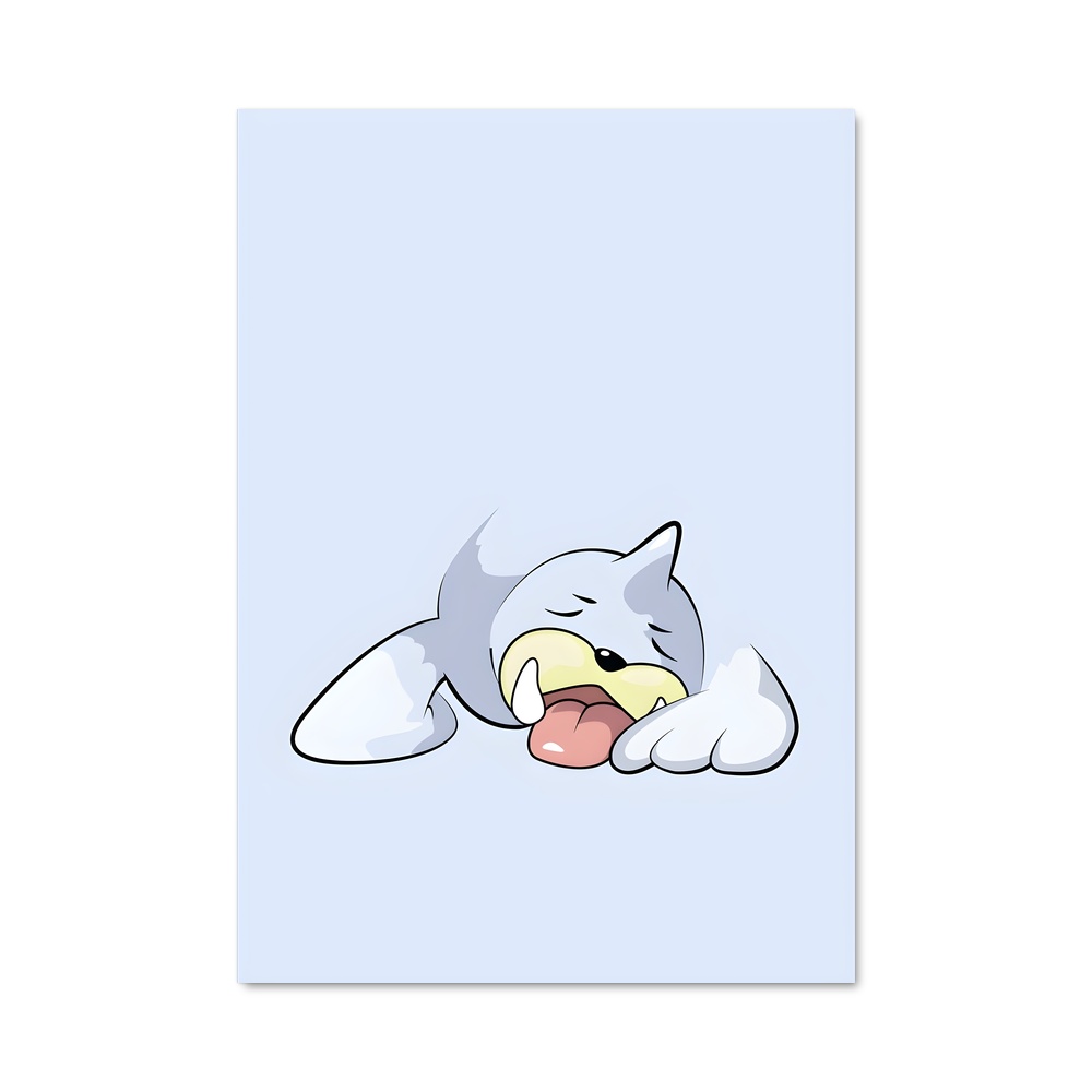 Poster Chat Paresseux – affiche Pokemon