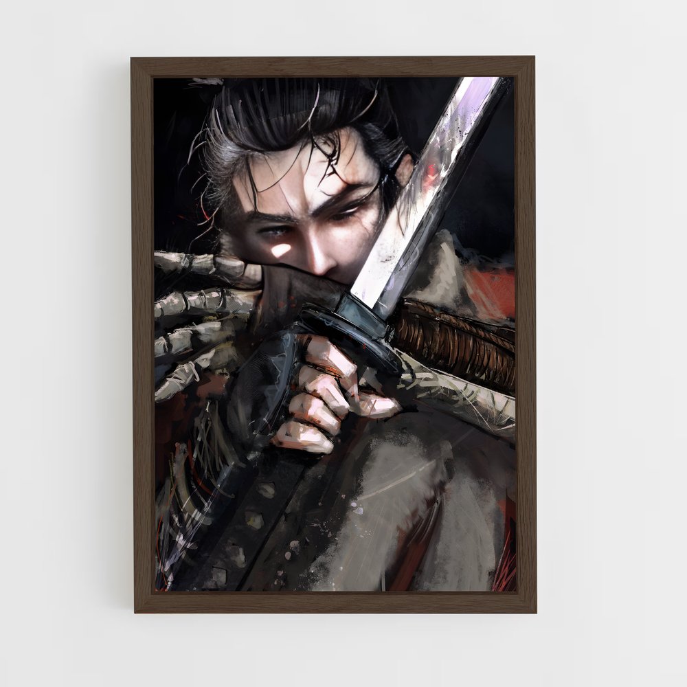 Poster L'Épée du Shinobi – affiche Sekiro (vue 5)