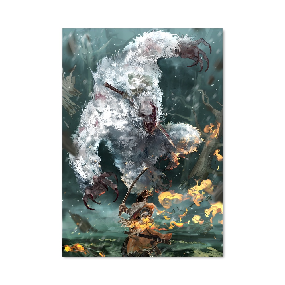 Poster Sekiro cendres