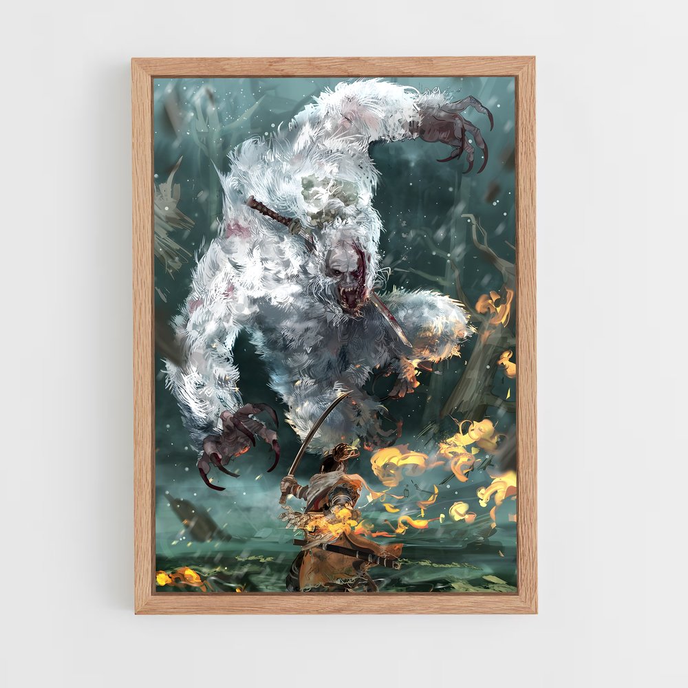Poster Sekiro cendres (vue 4)