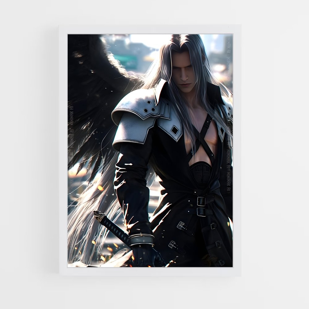 Poster L'Ange des Ombres – affiche Final Fantasy (vue 3)