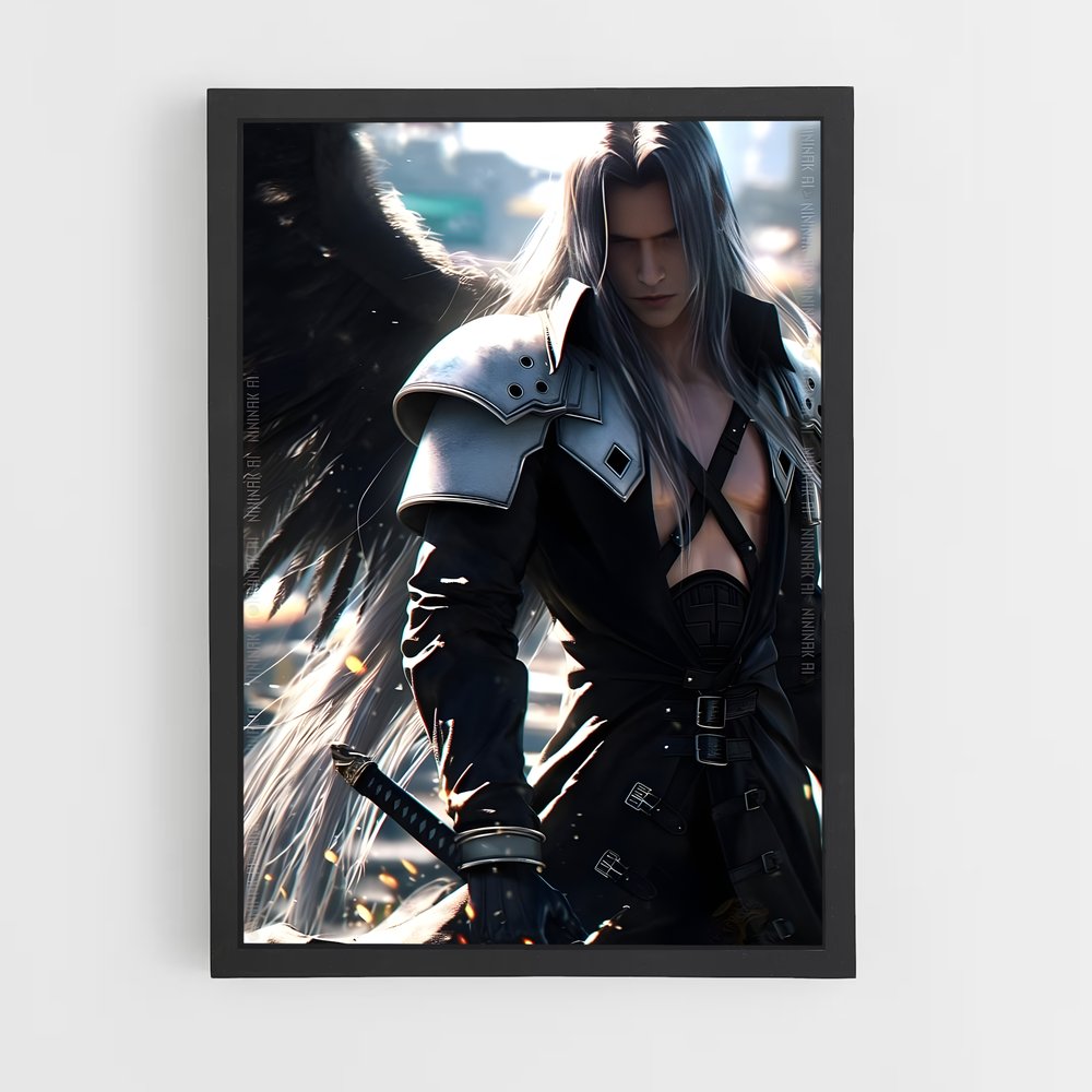 Poster L'Ange des Ombres – affiche Final Fantasy (vue 2)