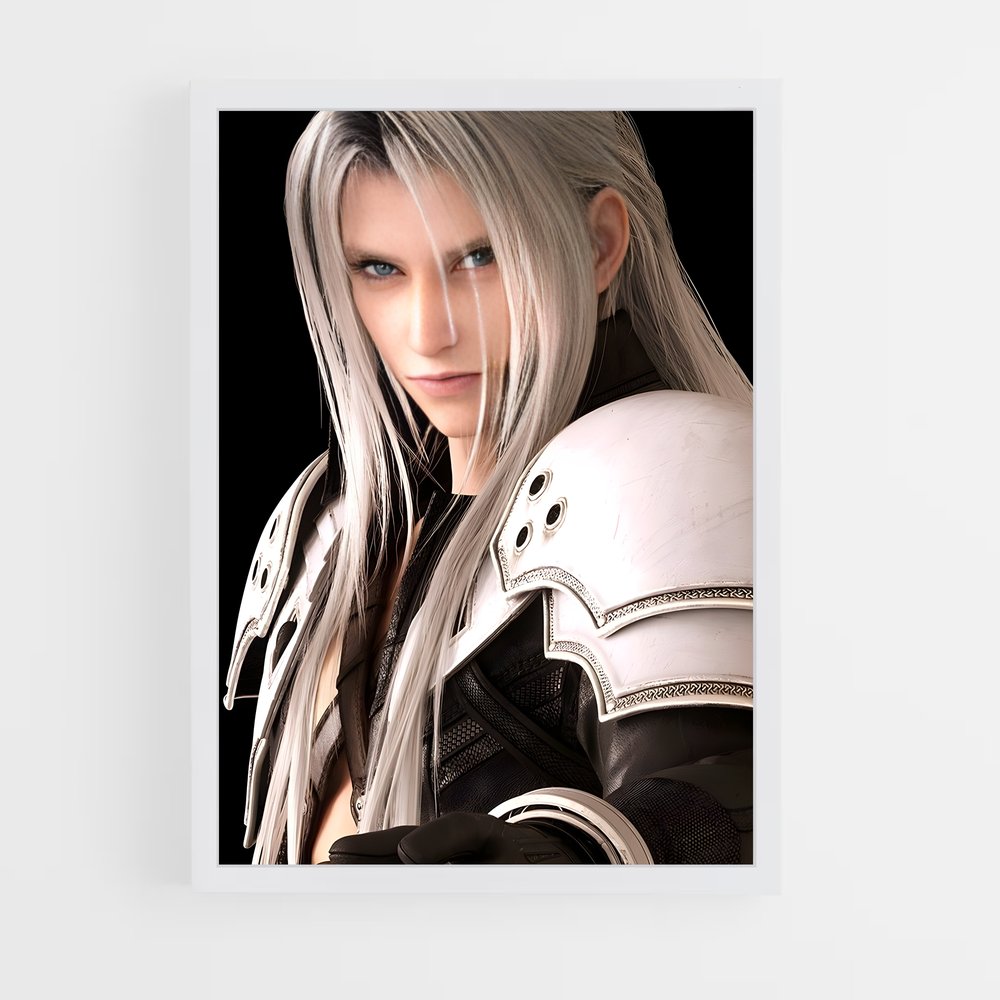 Poster Sephiroth énigmatique – affiche Final Fantasy (vue 3)