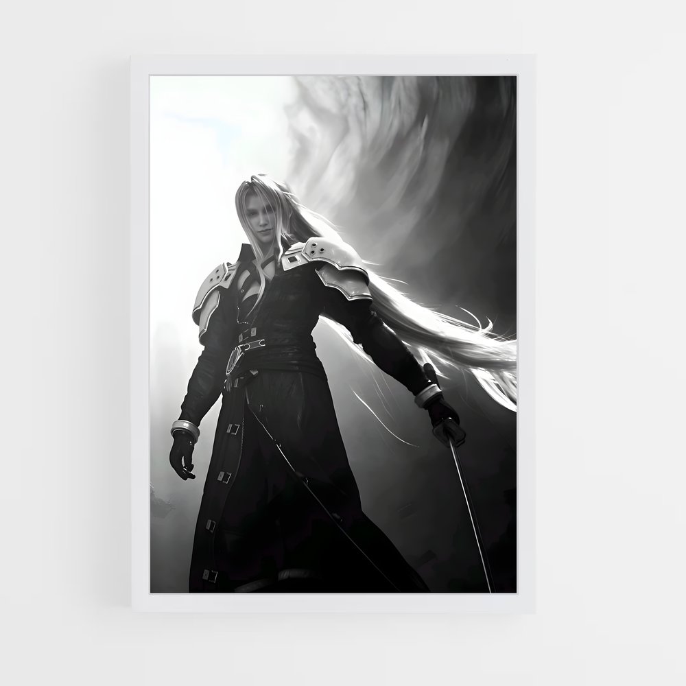Poster L'Épéiste Éthérée – affiche Final Fantasy (vue 3)