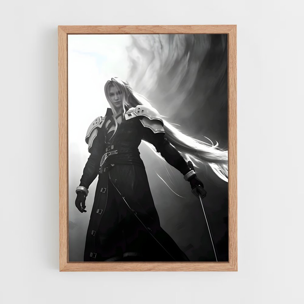 Poster L'Épéiste Éthérée – affiche Final Fantasy (vue 4)
