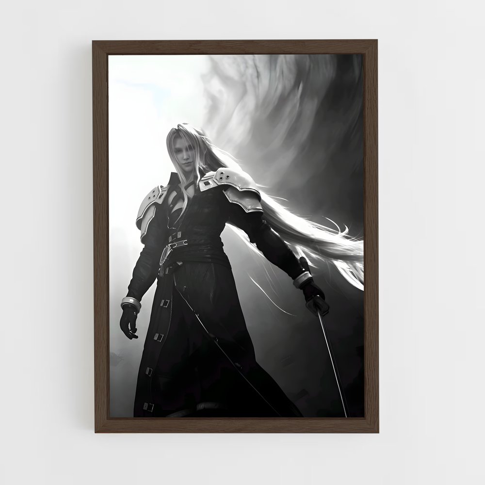Poster L'Épéiste Éthérée – affiche Final Fantasy (vue 5)