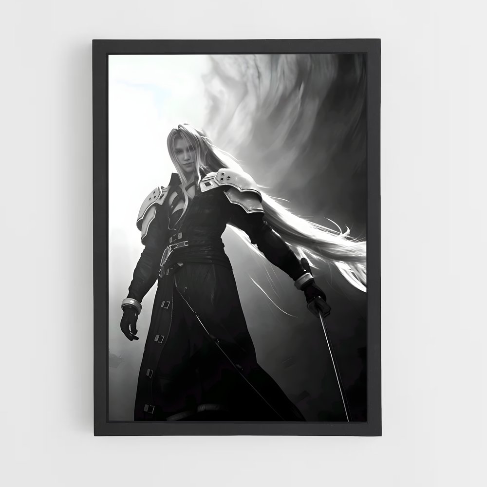 Poster L'Épéiste Éthérée – affiche Final Fantasy (vue 2)