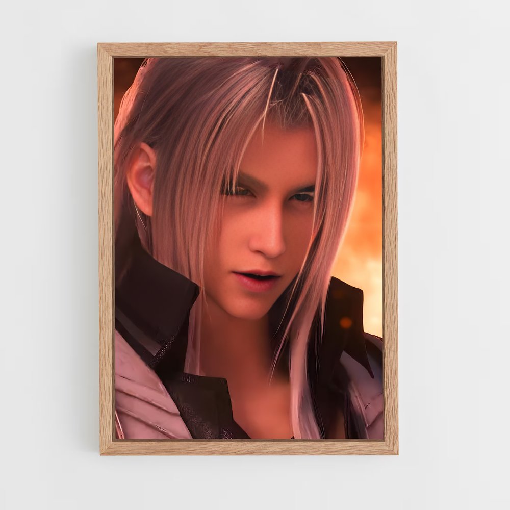 Poster L'Ascension de Sephiroth – affiche Final Fantasy (vue 4)