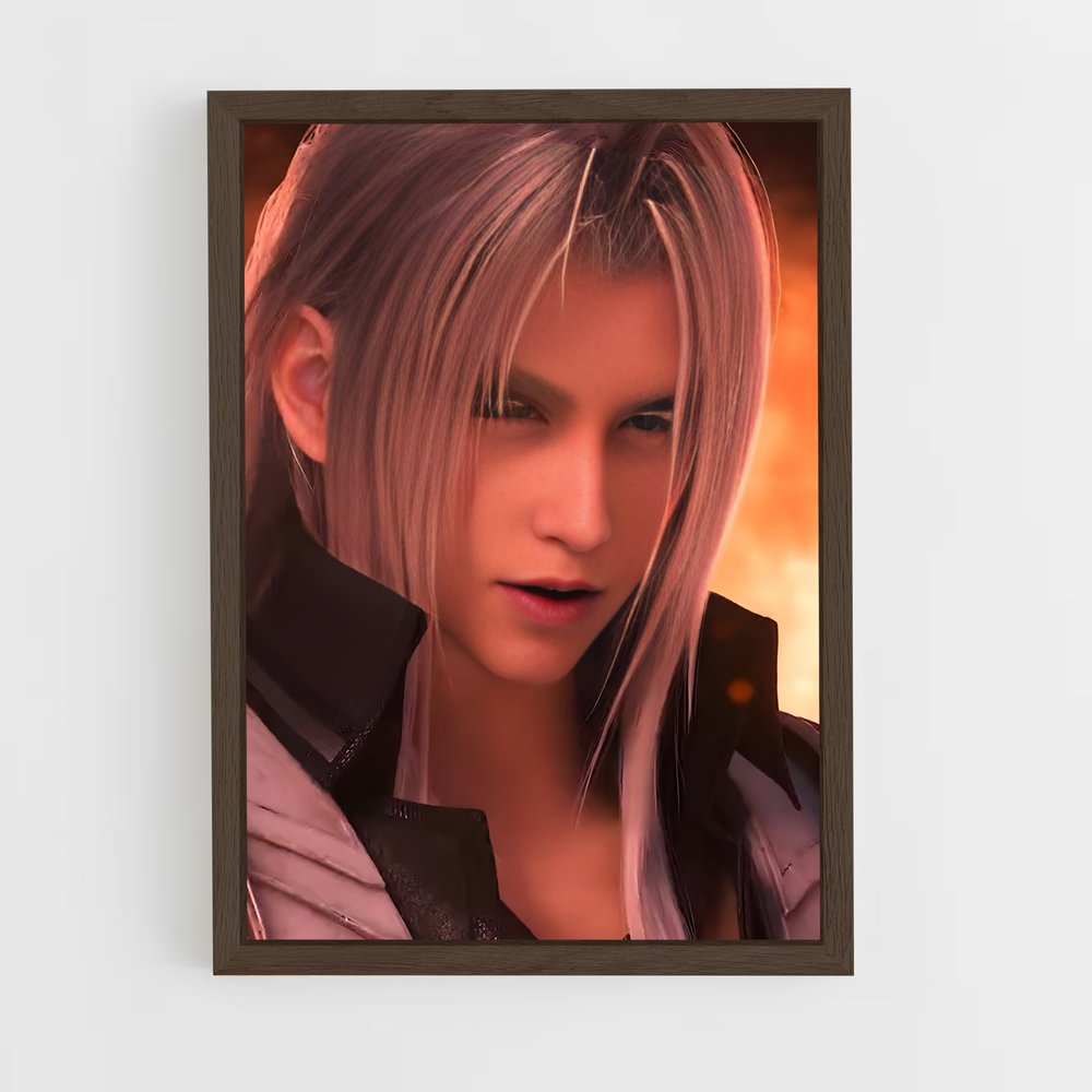 Poster L'Ascension de Sephiroth – affiche Final Fantasy (vue 5)
