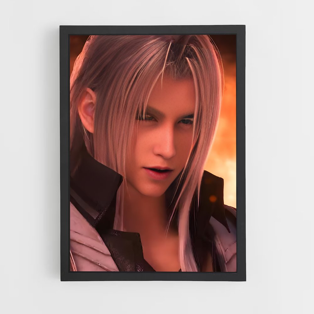 Poster L'Ascension de Sephiroth – affiche Final Fantasy (vue 2)