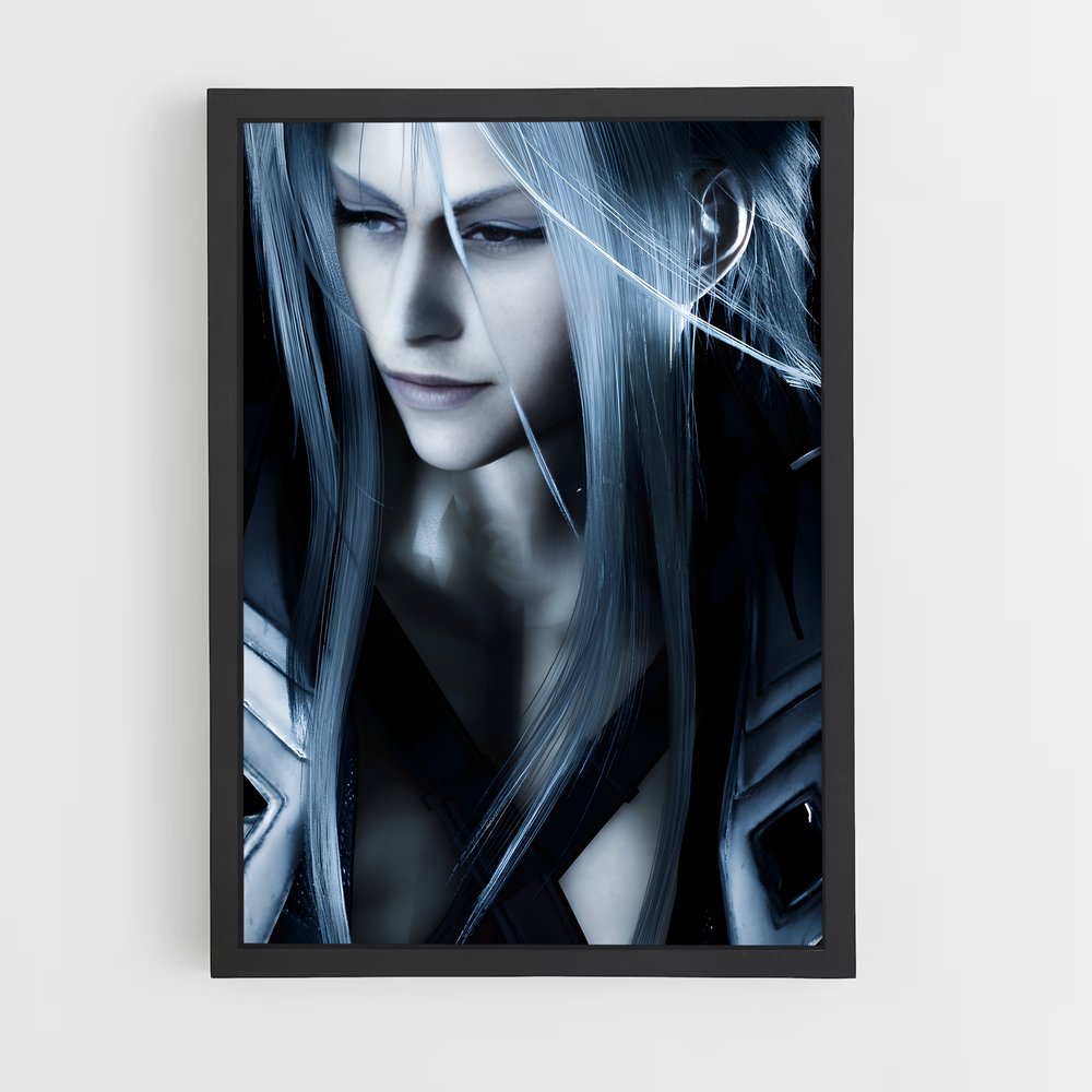 Poster Sephiroth Entrez – affiche Final Fantasy (vue 2)