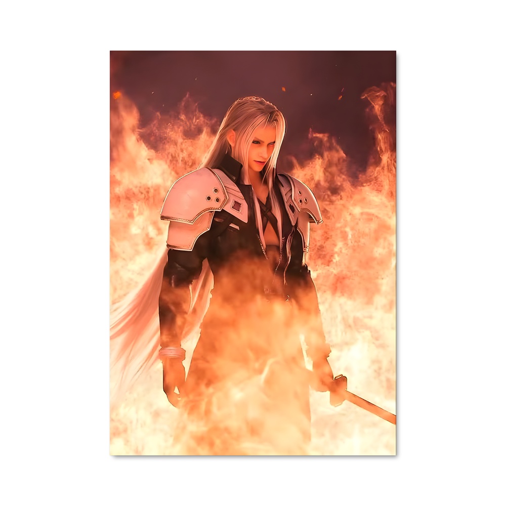 Poster L'Élue au Sabre – affiche Final Fantasy