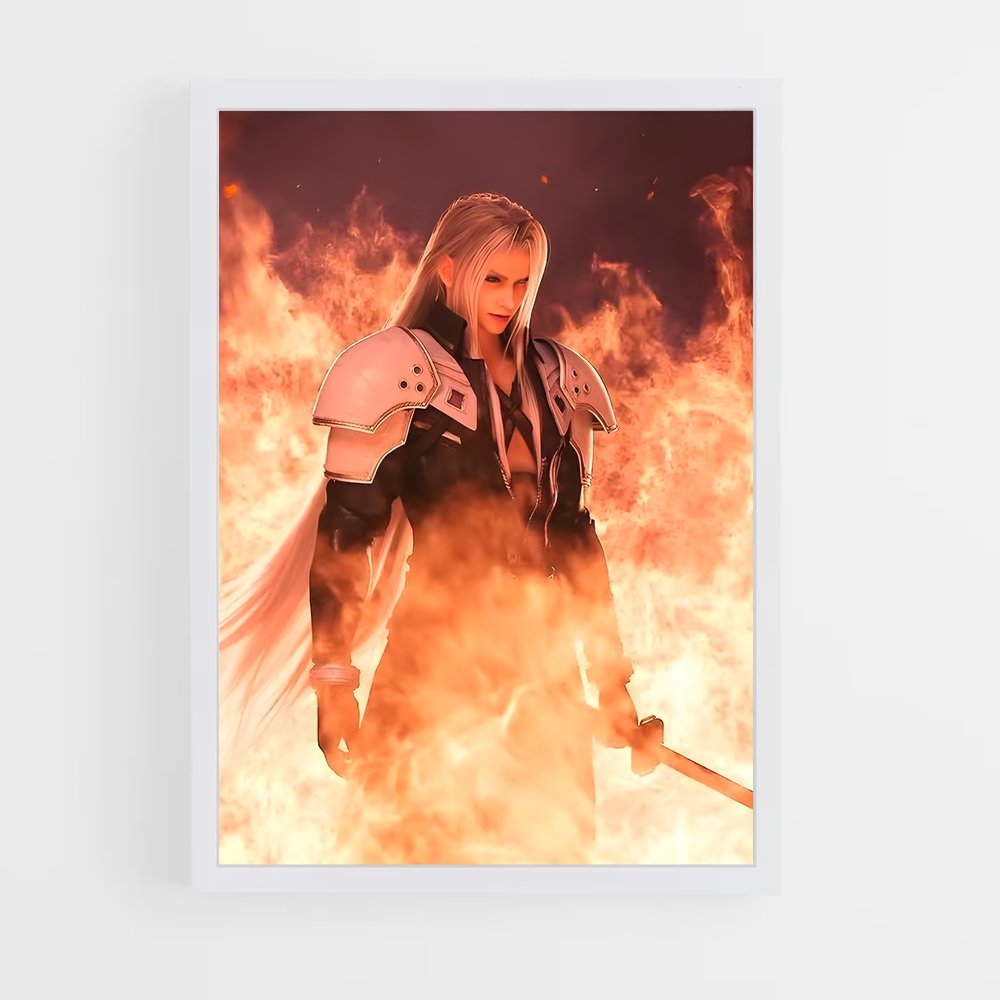 Poster L'Élue au Sabre – affiche Final Fantasy (vue 3)