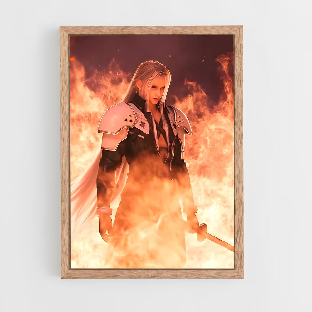 Poster L'Élue au Sabre – affiche Final Fantasy (vue 4)