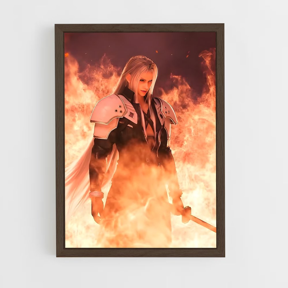 Poster L'Élue au Sabre – affiche Final Fantasy (vue 5)