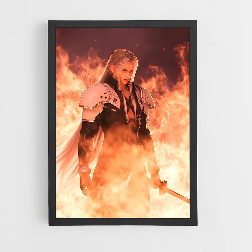 Poster L'Élue au Sabre – affiche Final Fantasy (vue 2)
