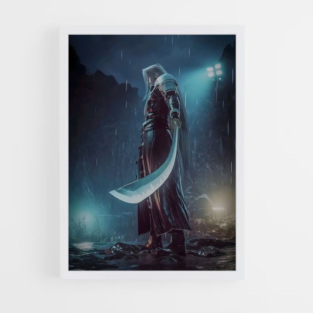 Poster L'Énigme Sombre – affiche Final Fantasy (vue 3)