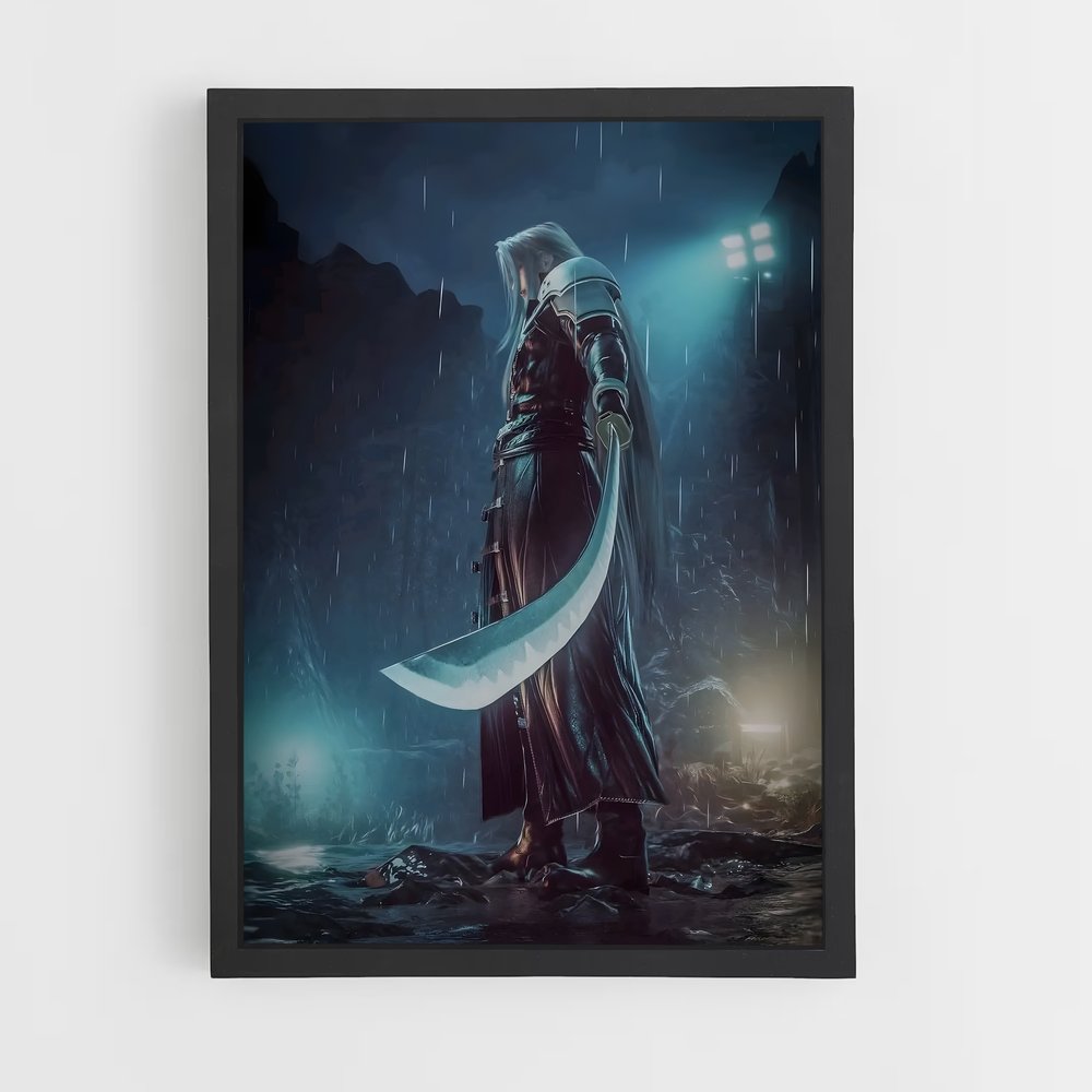 Poster L'Énigme Sombre – affiche Final Fantasy (vue 2)