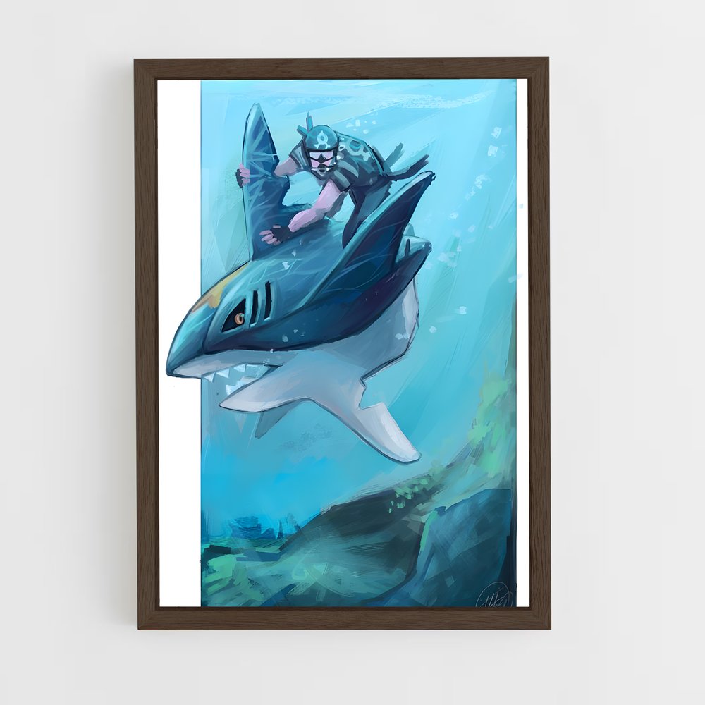 Poster Riding the Wave – affiche Pokemon (vue 5)