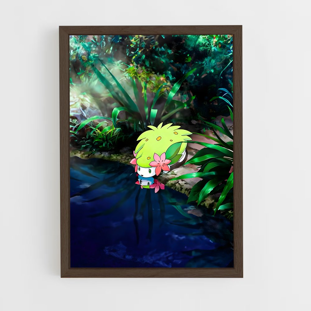 Poster Shaymin en Folie – affiche Pokemon (vue 5)