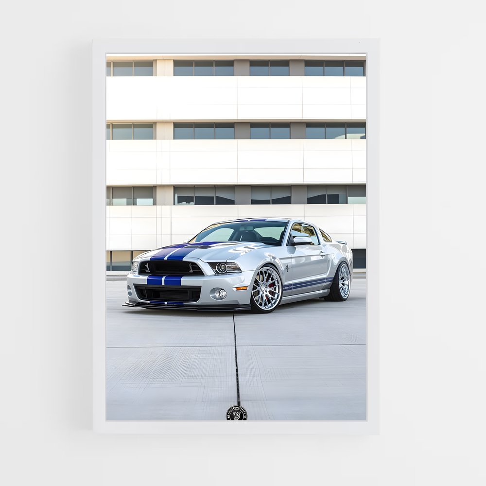 Poster Mustang Mania – affiche Shelby (vue 3)
