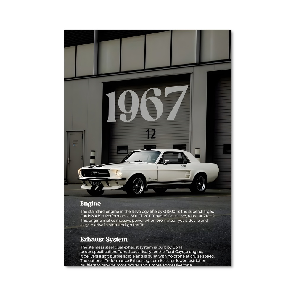 Poster Shelby en Ville