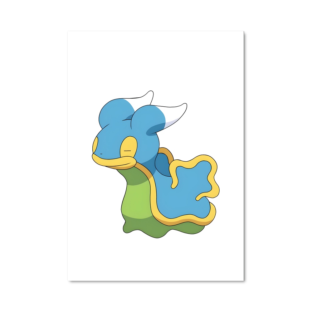 Poster Shellos le Joyeux – affiche Pokemon