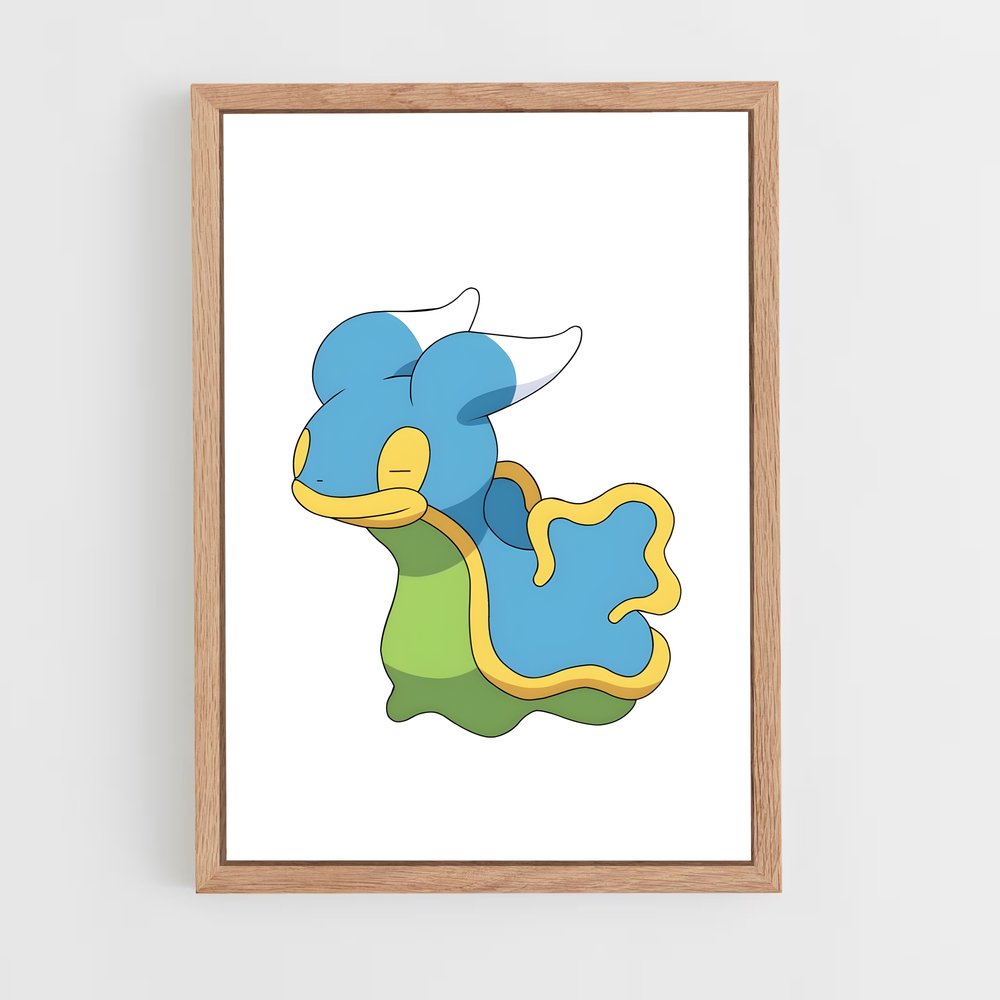 Poster Shellos le Joyeux – affiche Pokemon (vue 4)
